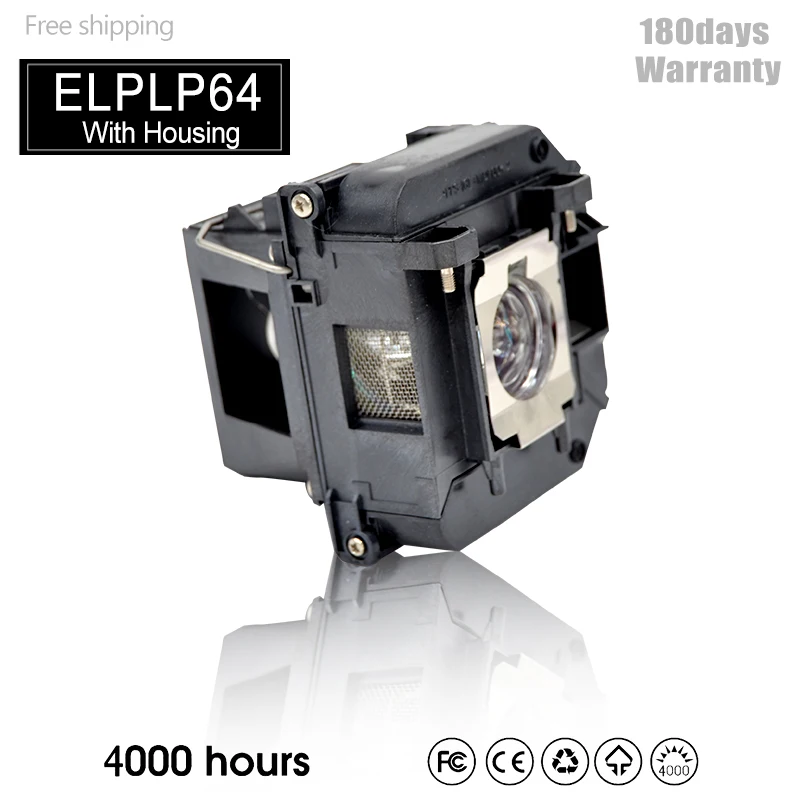 ELPL64 V13H010L64 Фирменная Новинка лампой с Корпус для EPS0N EB 1840W/1850W/1860/1870/1880/D6155W/D6250