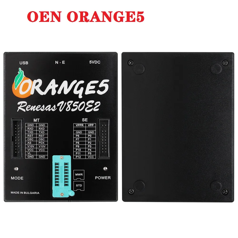 

New Orange5 ECU Programmer OEM Orange 5 Full Adapters V1.35 Orange5 Plus Full Universal Programmer Orange5 Programming Device