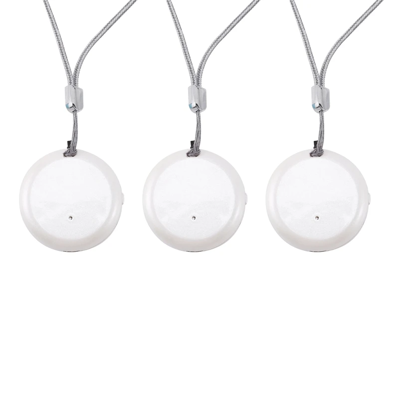 

Ожерелье для персонального очистителя воздуха 3X, портативный мини-ионизатор воздуха, генератор отрицательных ионов, белый