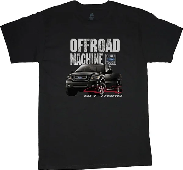 

Off Road Machine shirt Mens trucks design t shirt O-Neck short sleeved T-shirt summer fashion loose funny tee shirt For Men