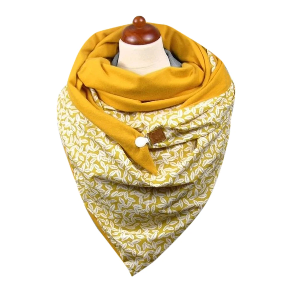

Floral Printing Scarfs Women 2020 Autumn Winter Fashion Ladies Cowl Neck Printed Scarf Thermal Warm Tube Female Thick Shawl