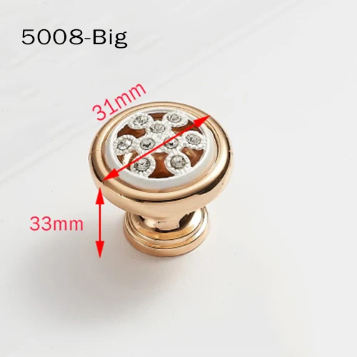 

Золотые ручки для шкафов из цинкового сплава