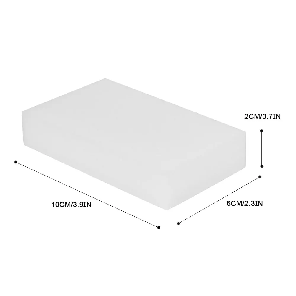 

100pcs 100*60*20mm White Melamine Sponge Magic Sponge Eraser Cleaning Sponge For Kitchen Office Bathroom Cleaning Tools