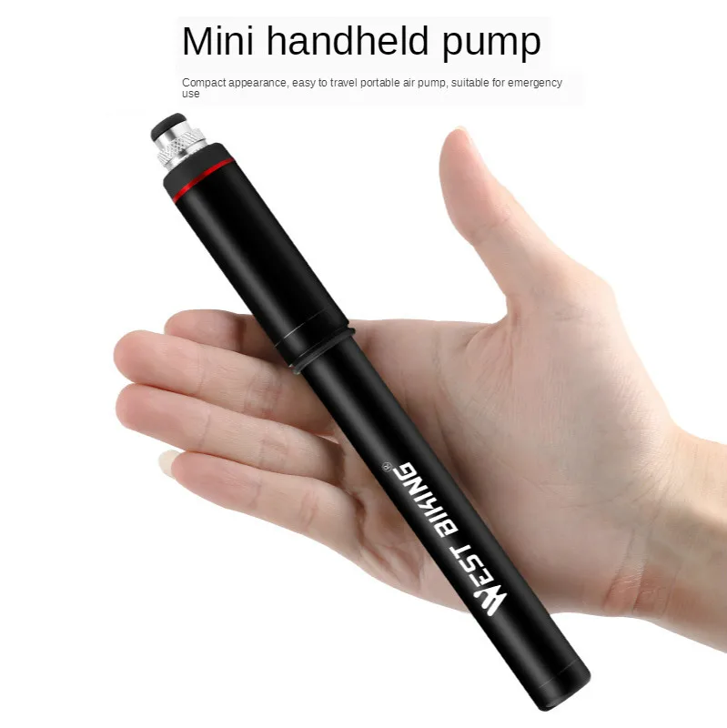 Насос для шин из алюминиевого сплава портативный высокоточный воздушный