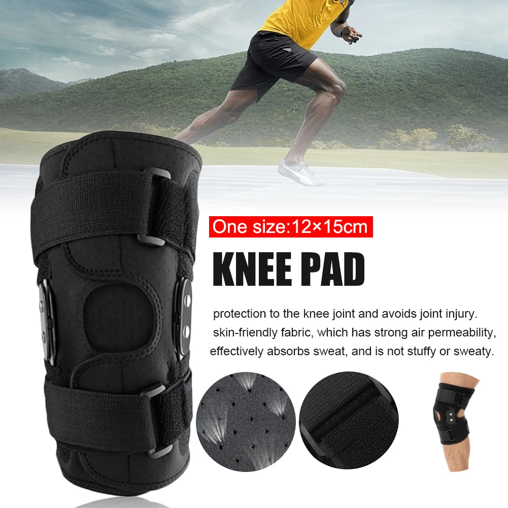 

Knee Pad Adjustable Knee Support Brace Compression Protector Men and Women Breathable Sports Basketball Volleyball Gym Fitness