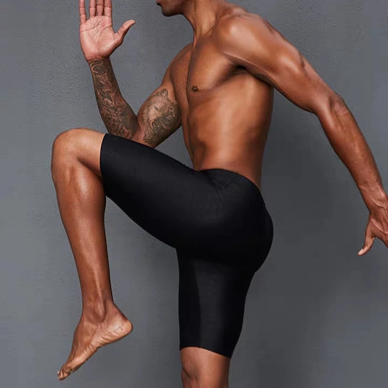 Быстросохнущие помехи для плавания мужчин мужские плавки с зернистой акулой