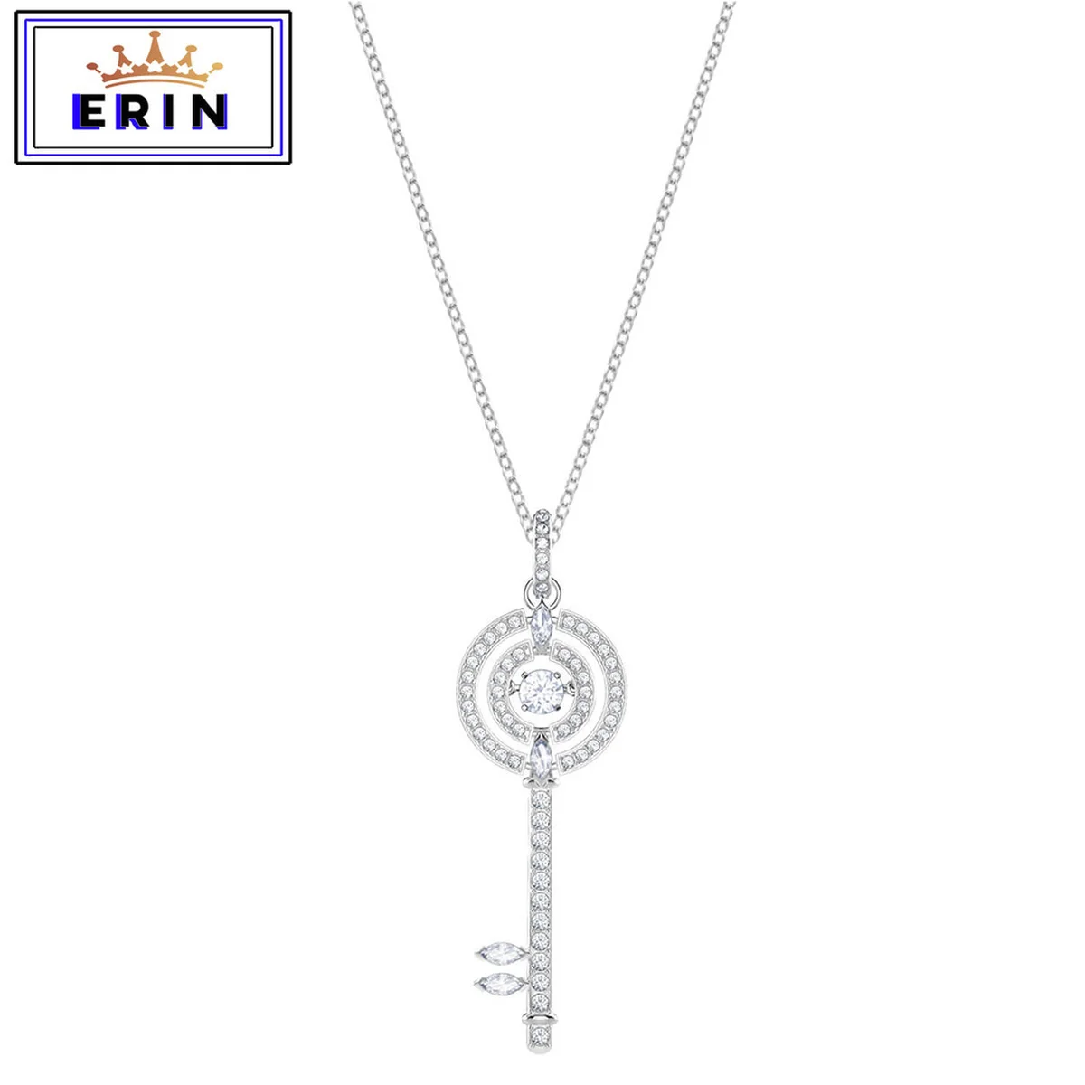

ERIN High quality SWA new heartbeat key. Collarbone Necklace
