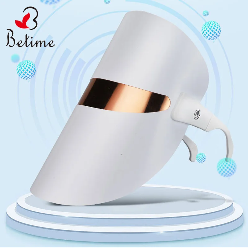 

Rejuvenation Anti Acne Wrinkle Beauty Treatment Salon Home Use Led Facial Mask 3 Color Red/Blue/Yellow Light Therapy For Skin