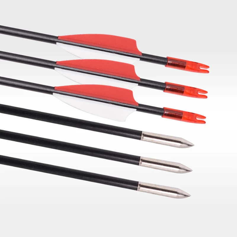 Тренировочные стрелы с прочным металлическим наконечником для взрослых и