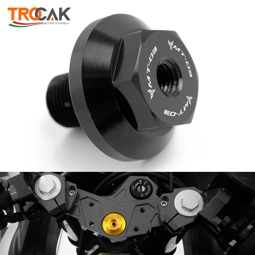 

Triple clamp Screw For Yamaha YZF R3 MT-03 MT 03 MT03 YZFR3 2015-2023 Oil Filler Cap Bolt CNC motorcycle accessories parts