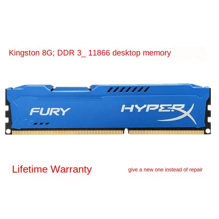 Kingston ярости Hyper 8g DDR3 1866 Оперативная память для рабочего стола 1600 МГц 1333 совместима