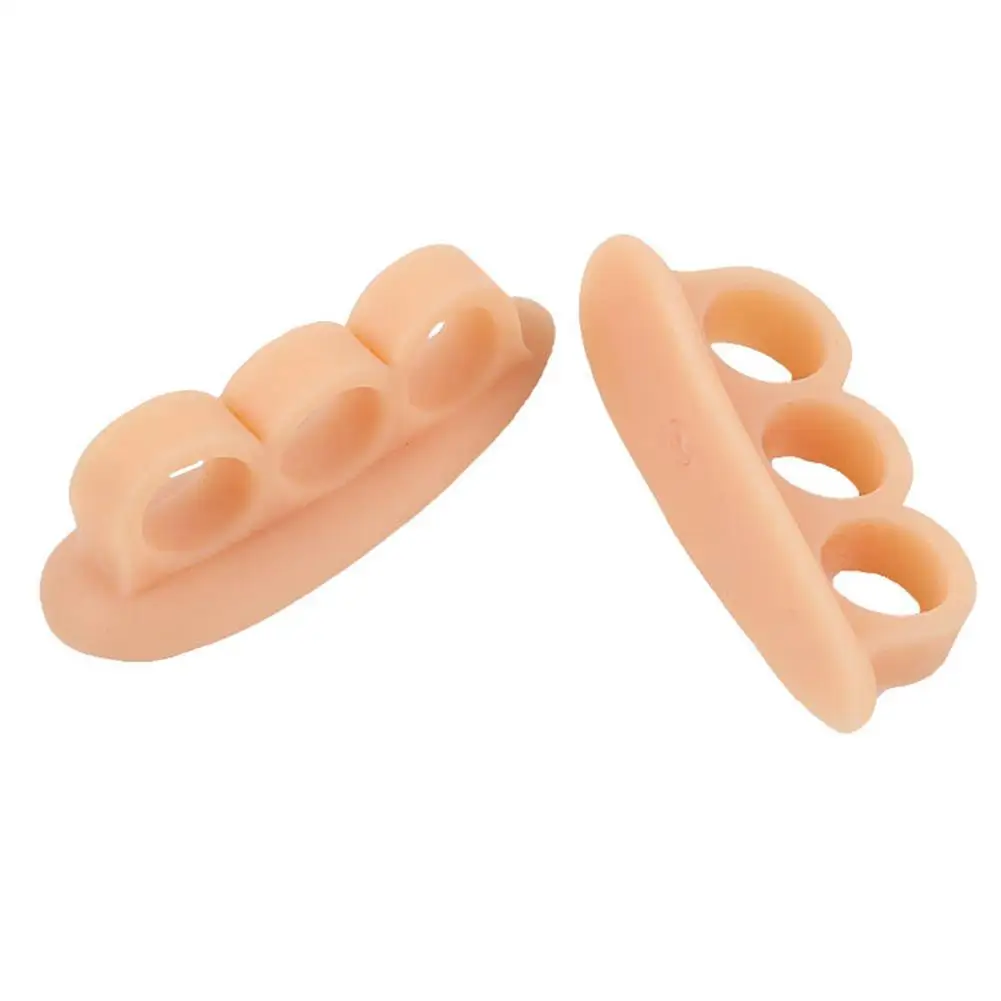 

1 Pair Silicone Foot Care Gel Bunion Protector Toe Separators Straightener