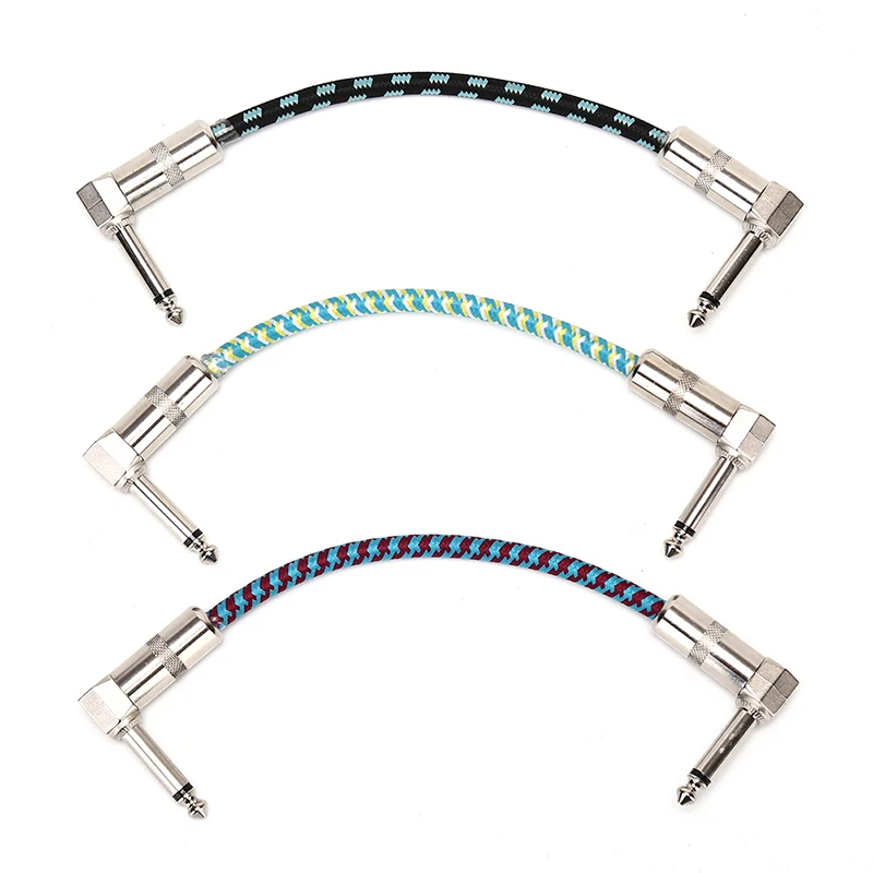 Педаль эффектов для электрогитары патч-кабель подключения провода бас-шнур