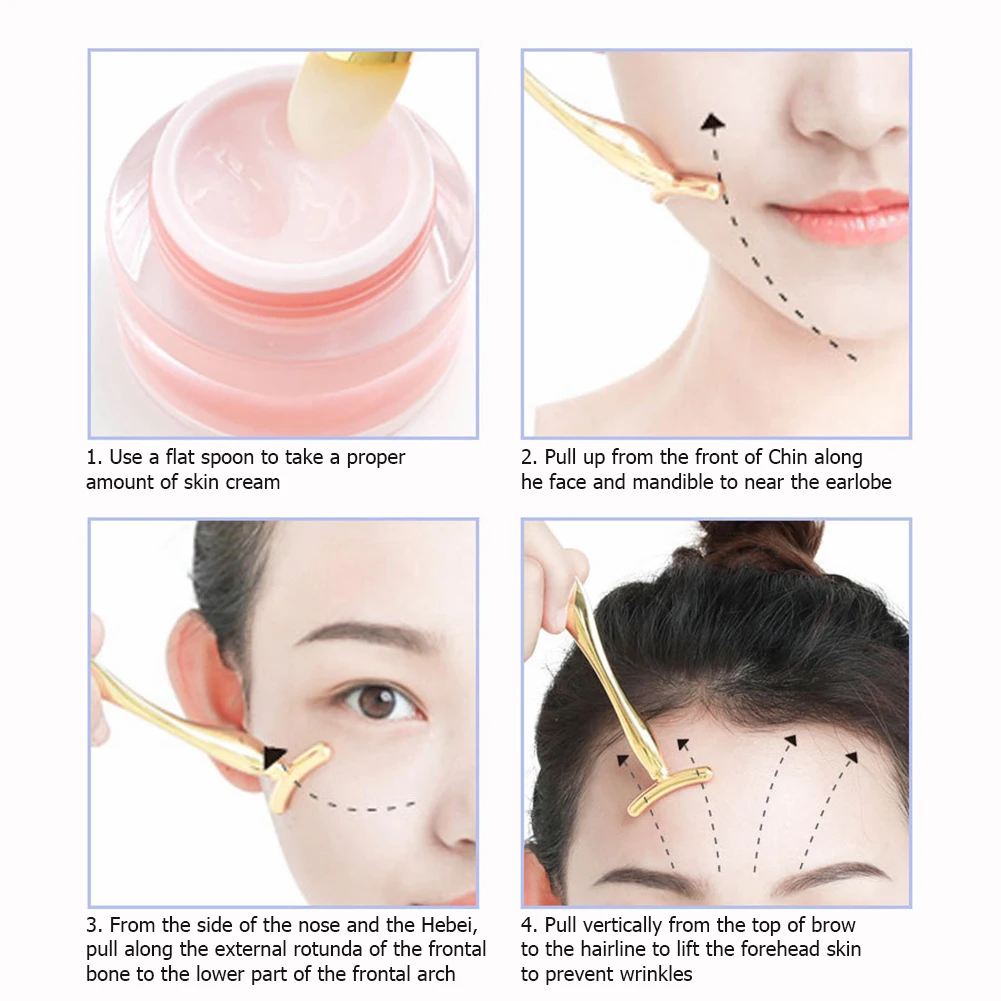 Массажер для глаз из цинкового сплава от Тёмных кругов и припухлости карандаш