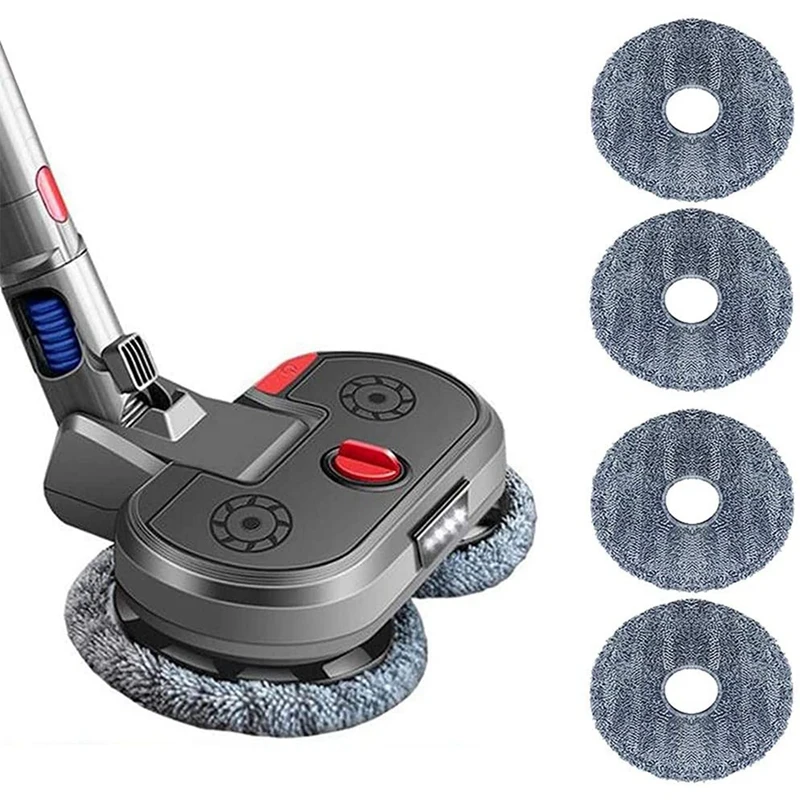 

Electric Wet Dry Mopping Head for Dyson V7 V8 V10 V11 Vacuum Cleaner Replaceable Parts with Led Lights