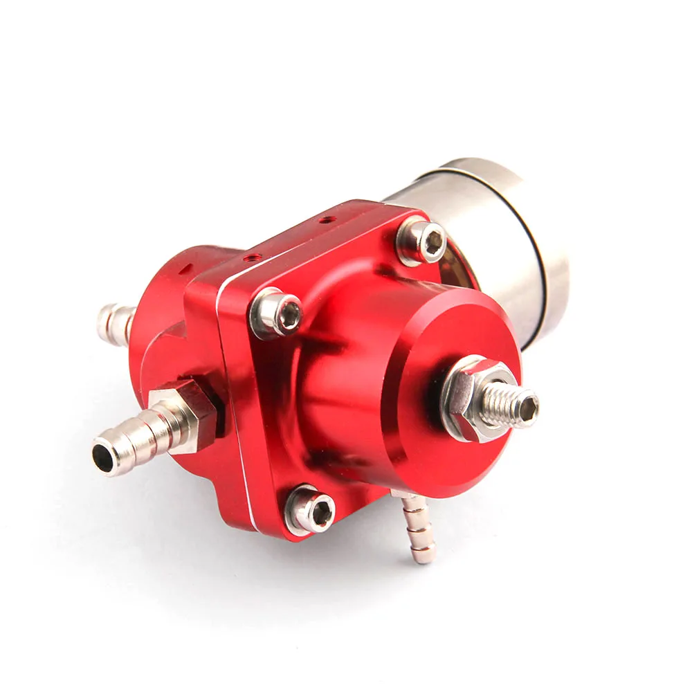 Регулируемый регулятор давления топлива FPR 0-140 Psi масляный манометр + шланг набор
