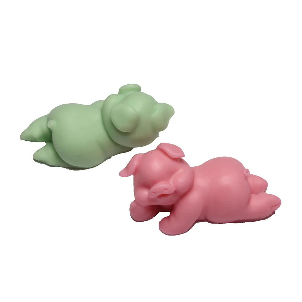 BB003 3D Silicone Cake Mold Pig Shape Handmade Fondant Soap Mould For Decorating Kitchen Accessories | Tools