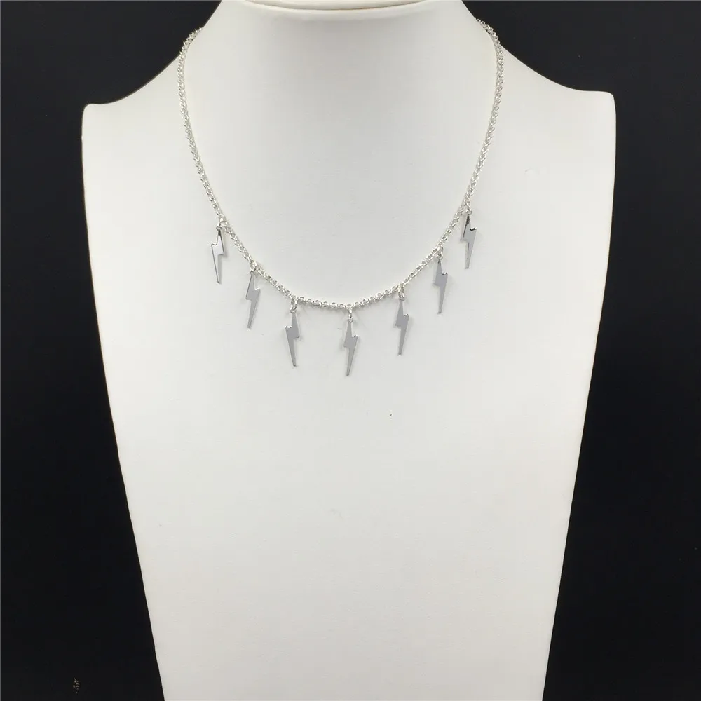 Модное ювелирное изделие золотого или серебряного цвета многослойное ожерелье