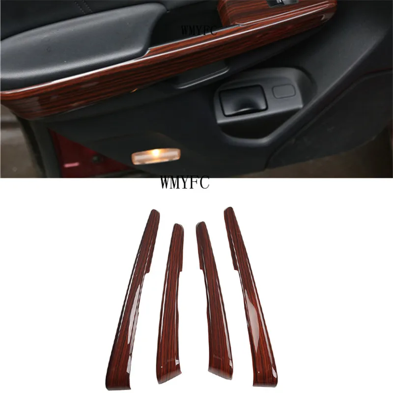 Наклейки на боковые ручки для автомобилей из углеродного волокна Honda Accord 8 2008-2012 4