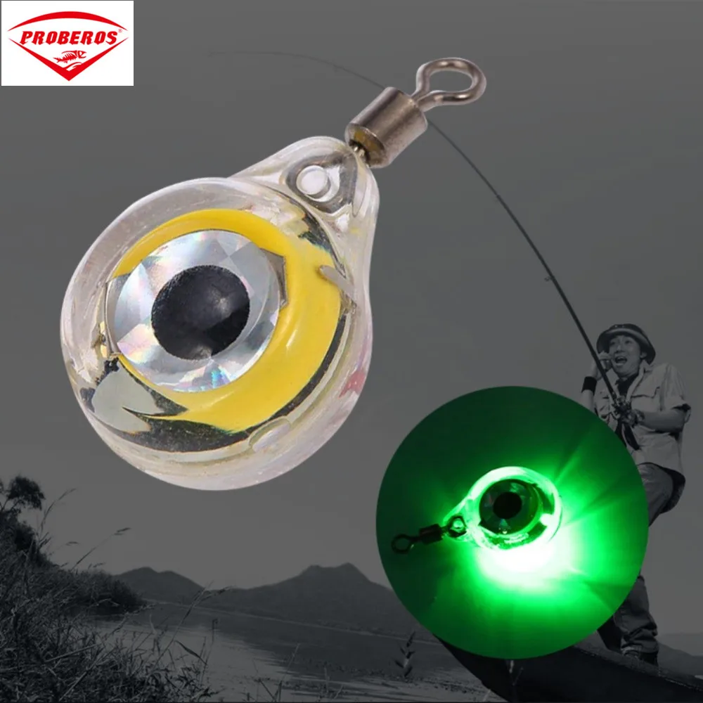 Мини светодиодный подводный ночная рыбалка светильник приманка для