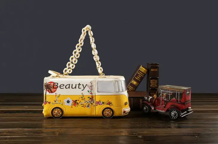 Новинка 2023 стильная сумка креативная для автобуса оригинальная из искусственной