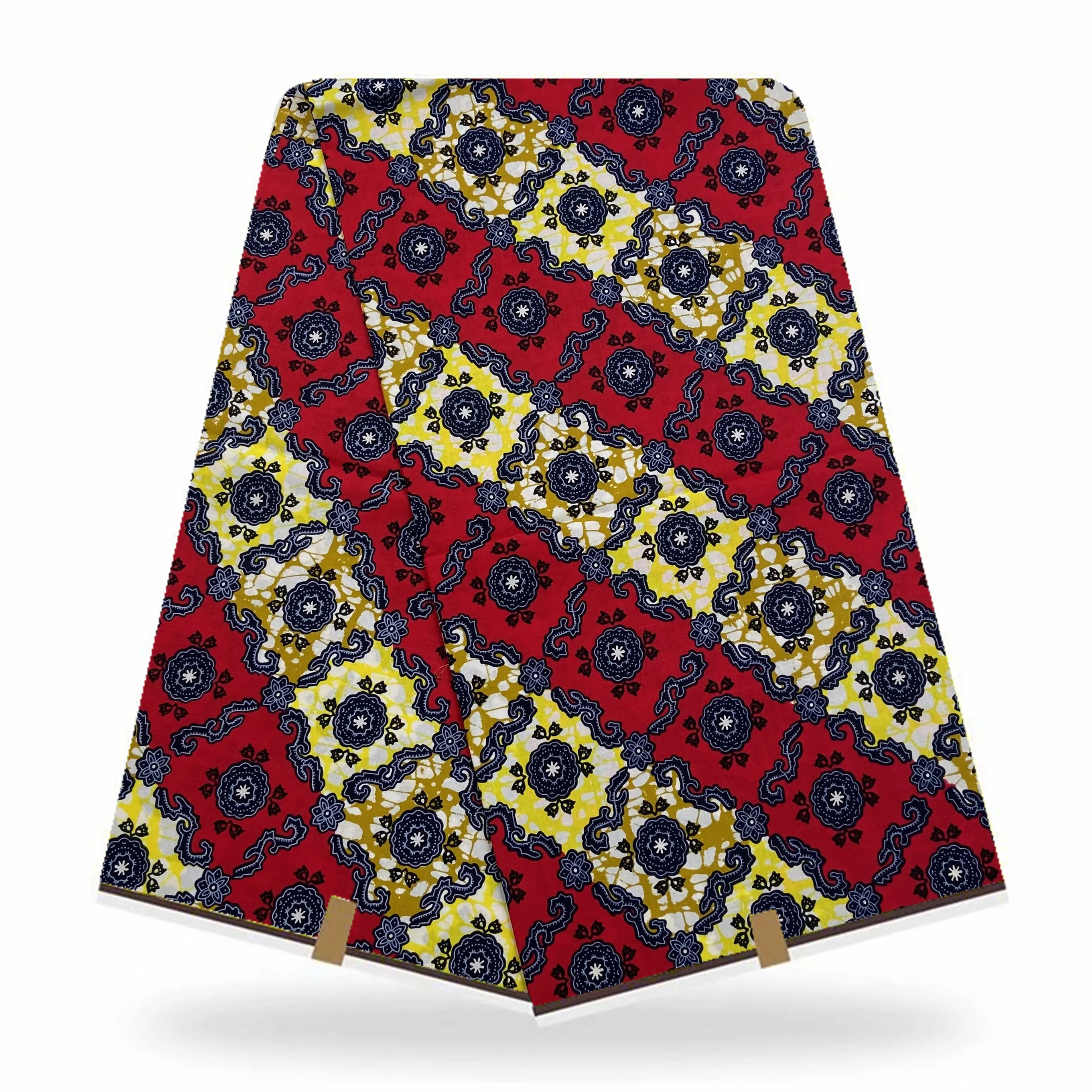 Новый дизайн 6 ярдов/партия в африканском стиле из парафинированной ткани Гана