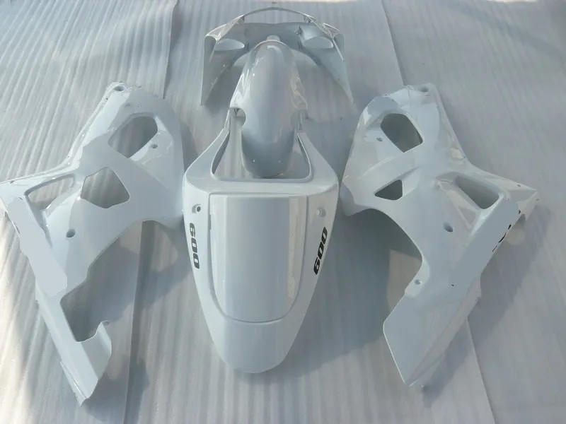 Набор обтекателей мотоцикла для GSXR600 750 01 02 03 GSXR 600 GSXR750 2001 2002 2003 ABS холодный белый