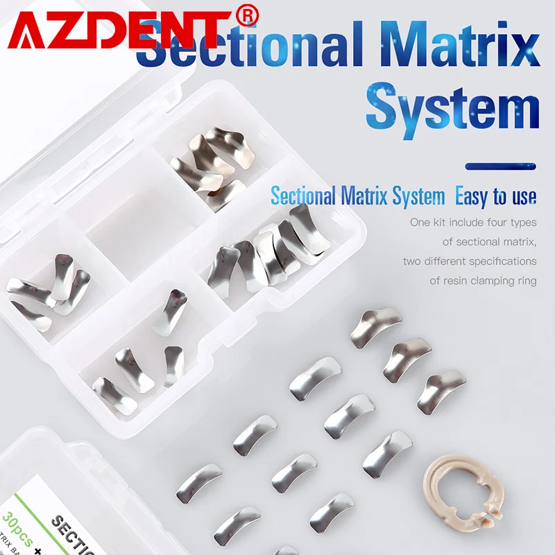 Новейшие Стоматологические секционные Контурные металлические матрицы