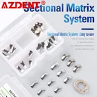 Новейшая Стоматологическая секционная контурная металлическая матрица заправка матрицы