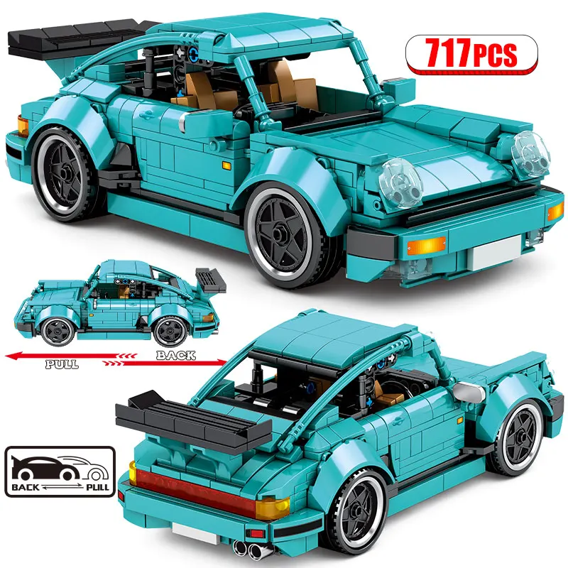 

717 шт., Детский конструктор «городской Спорт»