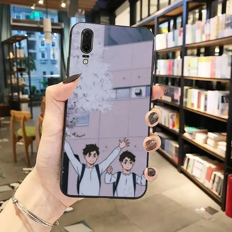 

Coque Haikyuu Hinata Attacks Anime Phone Case For Huawei honor Mate P 10 20 30 40 Pro 10i 9 10 20 8 x Lite