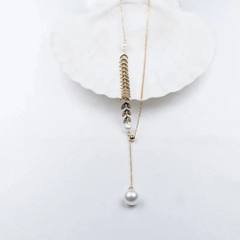 Бесплатная доставка лидер продаж 2020 золотое ожерелье с круглым натуральным