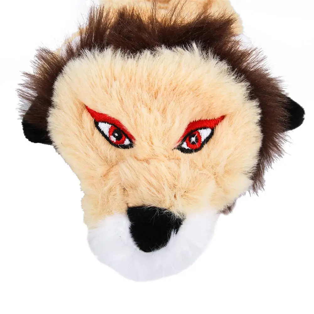

Pet Toys Hot Sale Pet Vocal Toys Wear-resistant Bite Resistant Golden Retriever Dog Supplies Tiger Lion Plush Pet Accessories