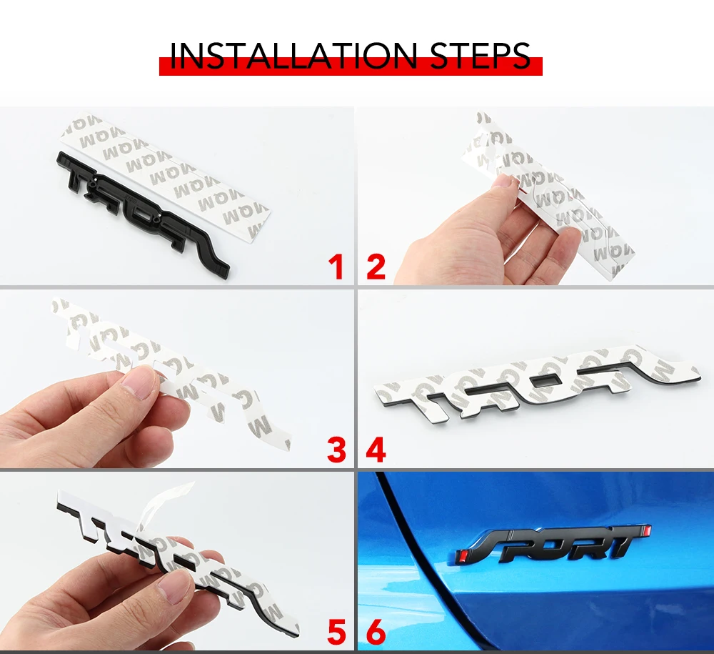 Автомобильная наклейка Спортивная эмблема значок Дверь Наклейка для Toyota Corolla RAV4