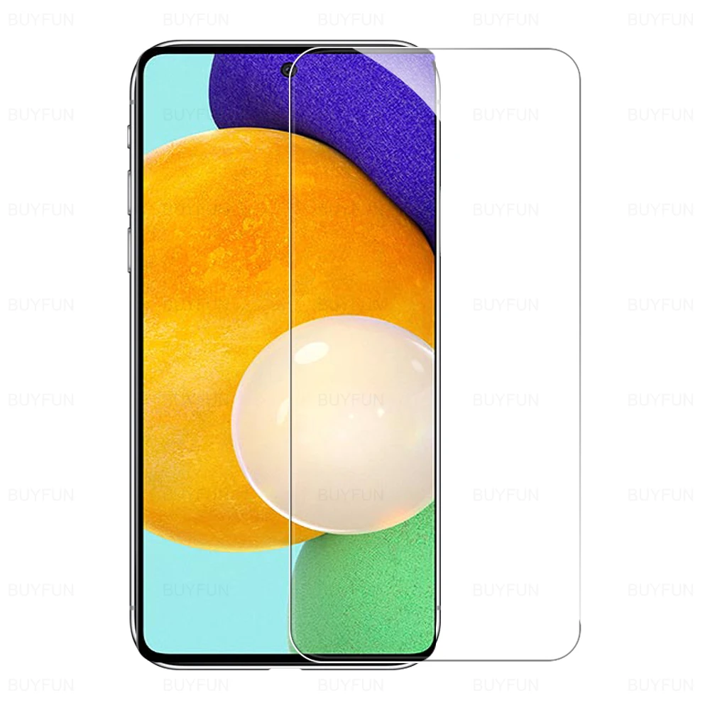 

2pcs Tempered Glass For Samsung Galaxy A52 5G / 4G Screen Protector for Samsung A52 Protective Glass A 52 SM-A526B HD Cover Flim