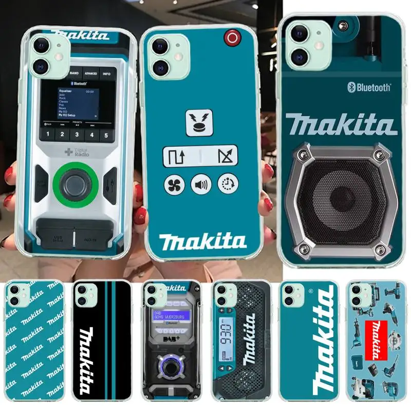 

Toolbox Brand Phone Cases For iphone 12 11 Pro Max Mini XS Max 8 7 6 6S Plus X 5S SE 2020 XR Silicone Soft design-MakITAES Cover