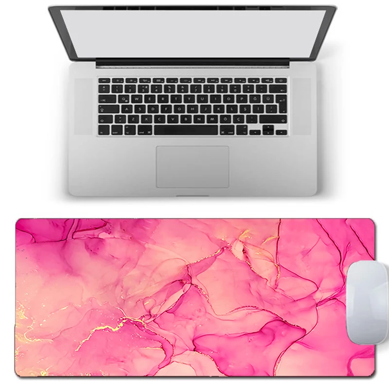 Hot Speed Marble Big Mouse Pad Gamer 90×40 Table Mat Computer Keyboard Gaming Desk Mat Xxl Kawaii Laptop Gamer Full Diy Mausepad