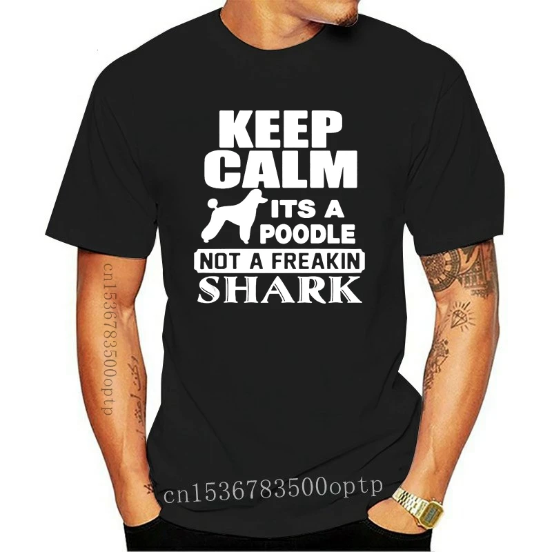 

Funny Men T Shirt Women Novelty Tshirt Poodle Shirtcool T-Shirt