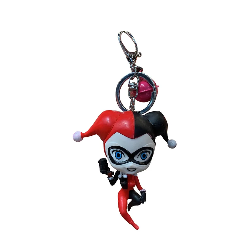 

WANGAIYAO suicide team hand-made cartoon doll creative cute doll pvc key chain pendant bag pendant key chain