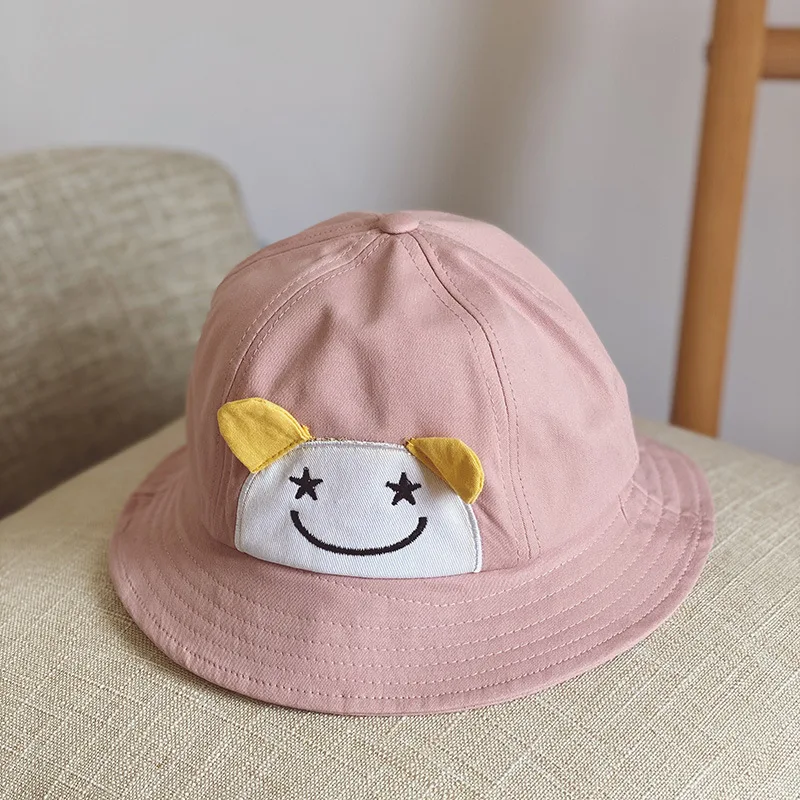 

2020 New Cartoon Kids Bucket Hat Children Summer Panama Hat Outdoor Travel Beach Sun Cap for Girls Boys Travel Hat Animal Cap