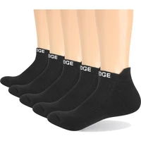 yuedge men women high quality breathable cotton cushion low cut ankle short summer sports cycling running socks