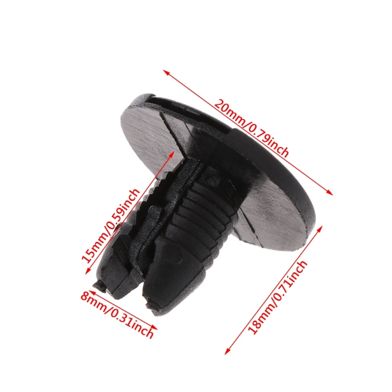 

10 Pcs Splash Guard Trim Clips Fasteners Inner Liner For Peugeot 207 307 206 SW