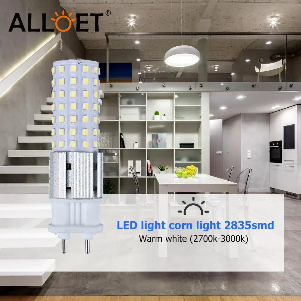 

LED Halogen Lamps Light Bulbs 15W 1500LM Chandelier Lighting Replace 85-265V Filament Candle Lamp Vintage Warm White