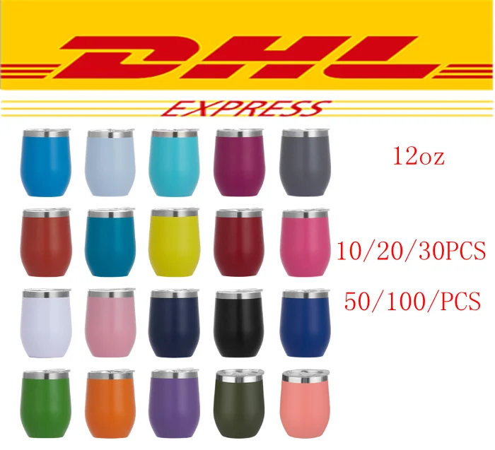 DHL винный стакан для вина чашки яиц с двойными стенками вакуумные Изолированные
