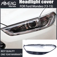 for ford mondeo 201320142015 years car headlight lens glass mask cover lampshade bright shell transparent housing pvc