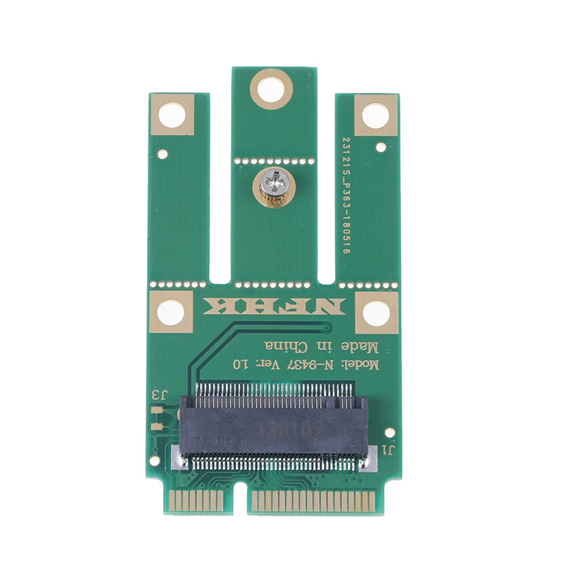 Для беспроводной карты Wi-Fi Bluetooth A + E Key M.2 NGFF модуль для мини PCIE адаптера |