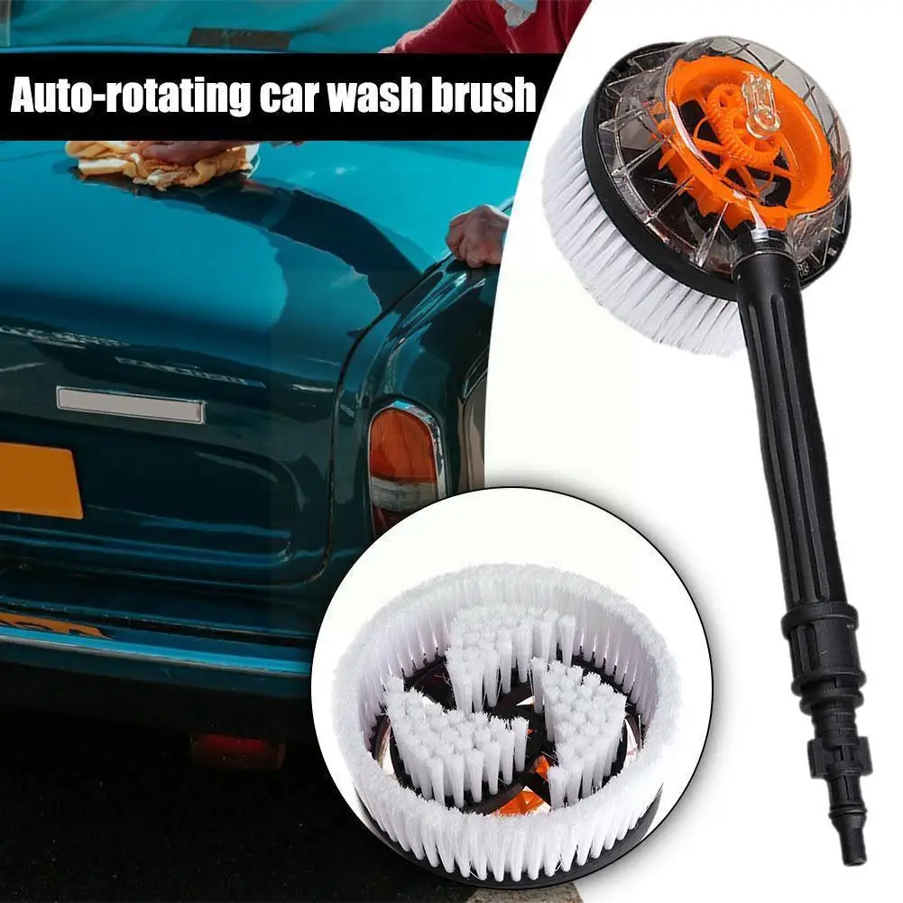 

Car Wash Brush Car Rotating Round Foam Wash Brush For High Pressure Watergun Brush With Connection Adapter Trusted Z0h9