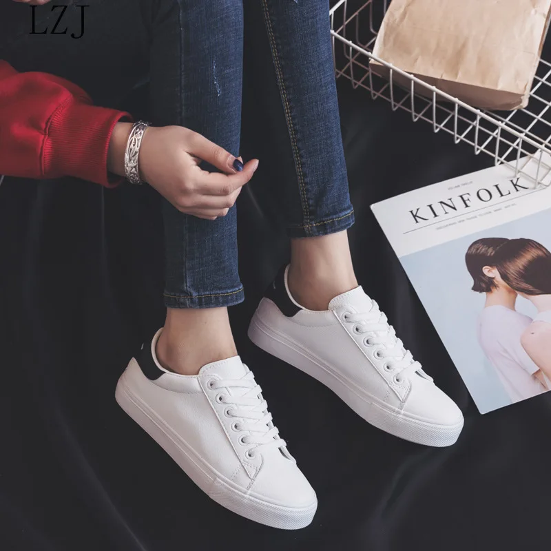 

Women Sneakers Fashion Vulcanize Shoes Summer Casual Shoes Women Pu Leather Platform Shoes Women Zapatillas Mujer 2021 New