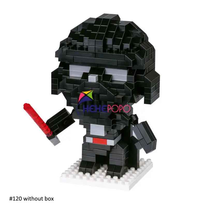

Disney Block Star Wars Block Hot Selling Vader Master Anime Action Figures Hand Toy Micro Building Bricks Educational No Boxes