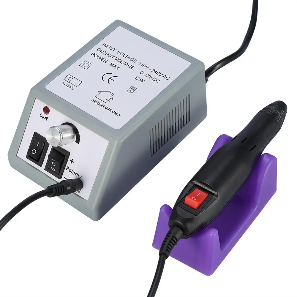 110V 240V 12 Вт профессиональный электрический Фрезер для маникюра и педикюра